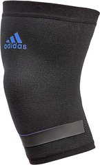 Фіксатор коліна Adidas Performance Knee Support чорний, синій Уні S 00000026203