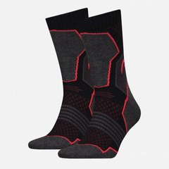 Шкарпетки Head HIKING CREW 2P UNISEX чорний, червоний Уні 39-42 00000020810