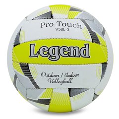 Мяч волейбольный LEGEND LG5403 (PU, №5, 3 сл., сшит вручную)