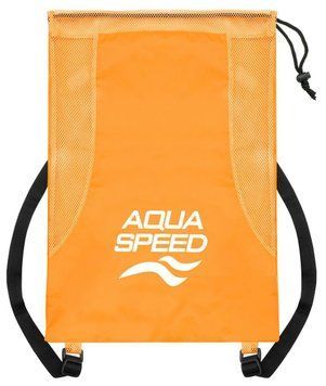 Сумка сітчаста Aqua Speed MESH BACK PACK 61162 помаранчевий, чорний Уні 51x36 см 630-75