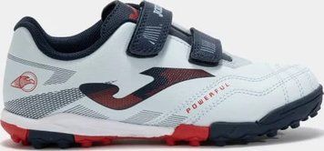 Футзалки дитячі Joma POWERFULL білий, темно-синій 27 POJW2505INV