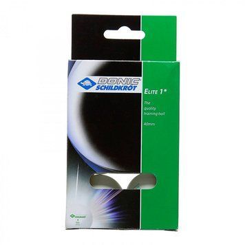 Мячи для настольного тенниса Donic-Schildkrot Elite 1* 40+ (6) (618016-40) 618016-40