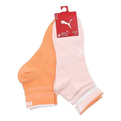 Шкарпетки Puma SHORT SOCK STRUCTURE 2P WOMEN персиковий, рожевий Жін 35-38 00000009493