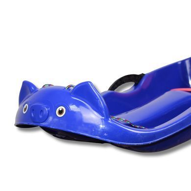 Санки пластикові з гальмами Prime Sport Snow Rider сині PS-0007B