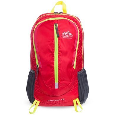 Рюкзак спортивний V-30л COLOR LIFE 9007 (Малиновий) 9007-CR