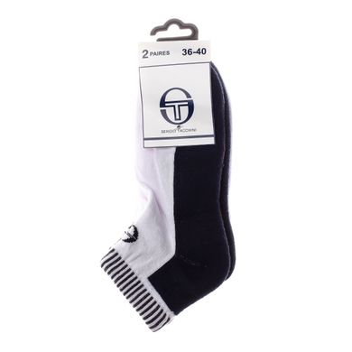 Шкарпетки Sergio Tacchini 3-pack синій, білий Жін 36-40 00000008232