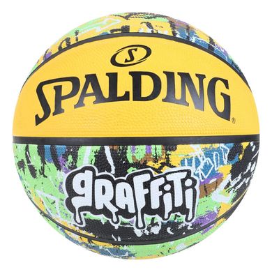 Мяч баскетбольный резиновый Spalding Graffiti Ball 84374Z №7 84374Z