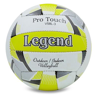 М'яч волейбольний LEGEND LG5403 (PU, №5, 3 сл., зшитий вручну) LG5403