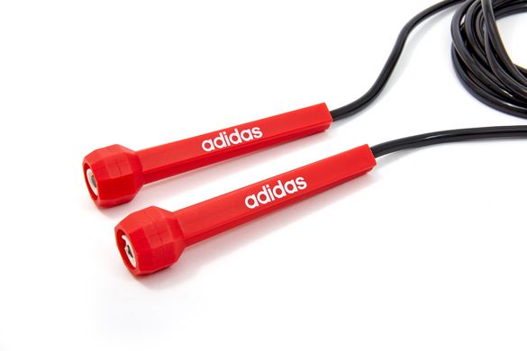 Скакалка Adidas Essential Skipping Rope чорний, червоний Уні 3 м 00000026151