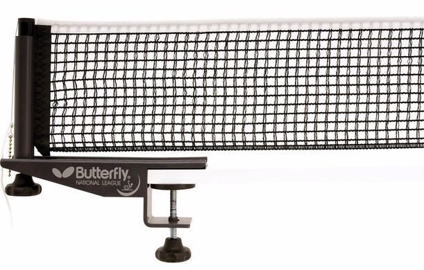 Сітка для настільного тенісу з гвинтовим кріпленням Butterfly National League 211912627