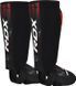 Захист ніг RDX NEOPRENE SHIN INSTEP IMMAF-1 чорний, червоний L SGN-IMF-1R фото 4