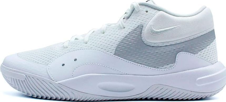 Обувь для волейбола Nike Hyperquick белая, серая 39 (6.5US) 24.5 см FN4678-102