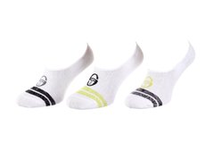 Шкарпетки Sergio Tacchini 3-pack білий, салатовий Уні 39-42 00000008323