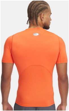 Футболка компресійна UA HG Armour Comp SS помаранчевий Чол SM 1361518-847