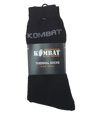 Термоноски 3 пары KOMBAT UK Thermal Socks размер 40-45 kb-tso-blk-40-45