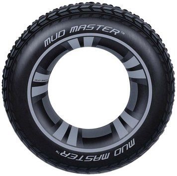 Плавальне кільце Aqua Speed BESTWAY MUD MASTER 91 см чорний Діт age 10+ 36016