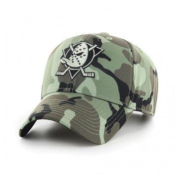 Кепка 47 Brand ANAHEIM DUCKS хакі, чорний Уні OSFA H-SECMV25PTP-ZJ