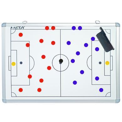 Дошка тактична Meta Magnetic Tactic Board сірий Уні 60х90 см 1900022100