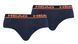 Труси-брифи Head BOXER BRIEF 2P синій, помаранчевий Чол M 100001753-003 фото 4