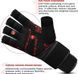 Тренировочные перчатки RDX GYM GLOVES MICRO черный, красный L 00000041880 фото 5