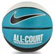 мяч баскетбольный Nike EVERYDAY ALL COURT 8P DEFLATED черный, белый, бирюзовый Уни 7 00000029779 фото 1