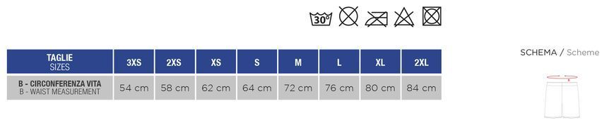 Шорти Zeus SHORT MIDA чорний Чол XXXL Z01264
