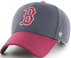 Кепка MVP 47 Brand BOSTON RED SOX CAMPUS вінтажний синій, рожевий, зелений Уні OSFA 00000023788