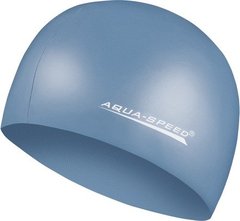 Шапка для плавання Aqua Speed ​​MEGA 100-22 синій металік Уні OSFM 00000017272