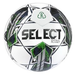 М'яч футзальний Select FUTSAL PLANET v22 біло-зелений Уні 4 00000021272