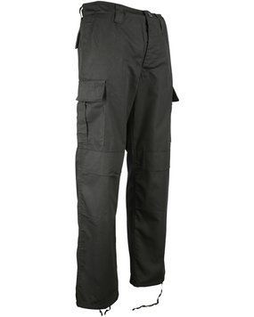 Штани тактичні KOMBAT UK M65 BDU Ripstop Trousers (kb-m65bdurt-blk-30) kb-m65bdurt-blk-30