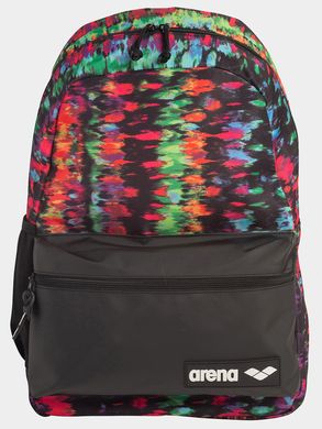 Рюкзак Arena TEAM BACKPACK 30 ALLOVER 30L чорний, червоний, зелений, синій Уні 54x36x27 см 00000032583