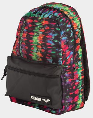 Рюкзак Arena TEAM BACKPACK 30 ALLOVER 30L чорний, червоний, зелений, синій Уні 54x36x27 см 00000032583