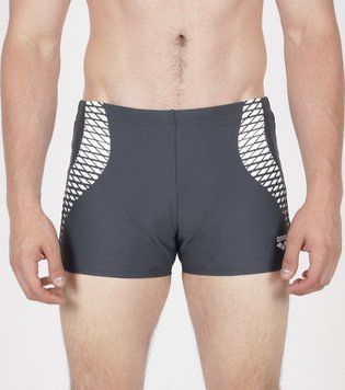 Плавки-шорти для чоловіків Arena OPENINGS SWIM SHORT сірий, білий Чол 80 (008064-501) 008064-501