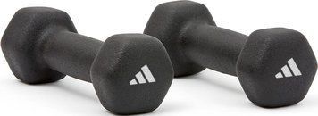 Гантелі Adidas Dumbbells чорний 1 кг ADWT-11405-NL