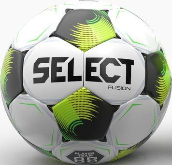 М'яч футбольний Select Fusion v26 білий, чорний 5 385417-762