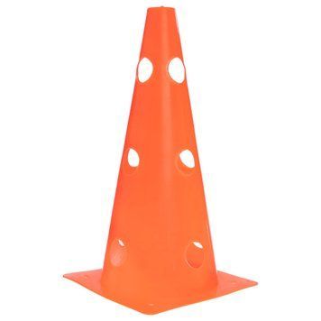 Фішка конус з отворами 32см C-6573-OR, orange C-6573