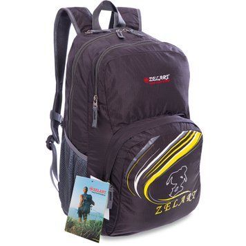 Рюкзак спортивный с жесткой спинкой Zelart GA-3705 (Черный) GA-3705-BK