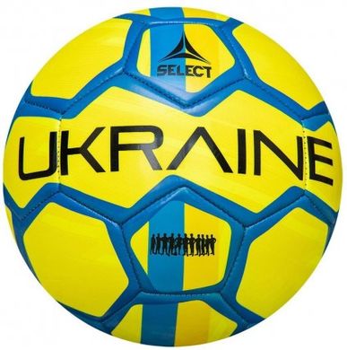 М'яч футбольний Select SELECT FB EM 2020 Ukraine голубий, жовтий Уні 5 00000023004