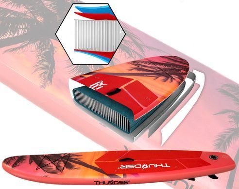 Надувна SUP дошка (Сапборд) THUNDER COAST ISLE 320 ISLE