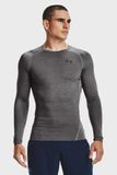 Лонгслів UA HG Armour Comp LS сірий Чол  00000029849