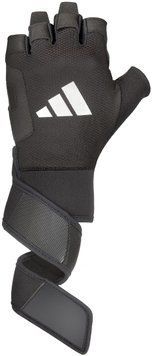 Рукавички для тренінгу Adidas Strength Training Gloves чорний Уні S ADGB-15041