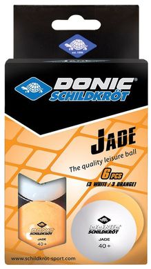 Мячи для настольного тенниса Donic Jade Poly 40+ spare time ball 608509