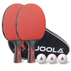 Набір для настільного тенісу Joola Carbon TT-SET DUO Carbon 2 ракетки + 3 м'ячі jset6
