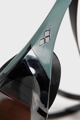 Очки для плавания Arena COBRA EDGE SWIPE MIRROR черный, хаки OSFM 006870-130