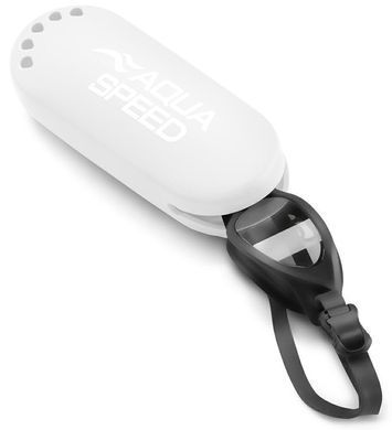 Чехол для очков Aqua Speed ​​Silicone goggle case белый OFSM 633-05