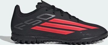 Сороконіжки дитячі Adidas F50 CLUB TF J чорний, червоний 37 1/3 (4.5UK) 22.9 см JS1490