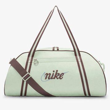 Сумка W NK GYM CLUB - RETRO 24L коричневий, салатовий Жін 33&times;51&times;23 см 00000029607