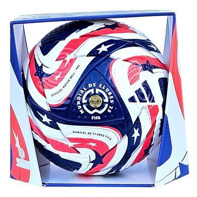 М'яч футбольний Adidas FIFA World Cup Pro OMB JE8770 №5 Червоно-синій JE8770