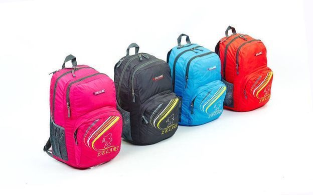 Рюкзак спортивный с жесткой спинкой Zelart GA-3705 (Красный) GA-3705-R
