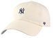 Кепка 47 Brand NEW YORK YANKEES BASE RUNNER бежевий, сірий Уні OSFA 00000023794 фото 1